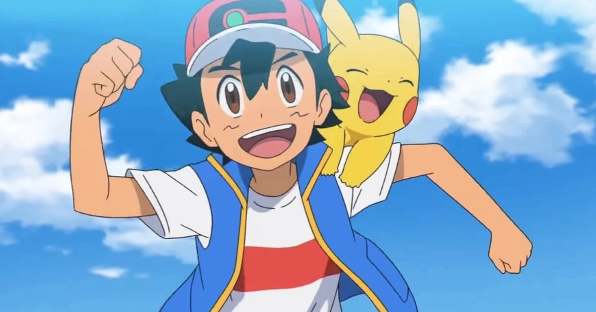 Einde van Ash en Pikachu in de tekenfilm