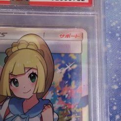 Pokemon Kaart PSA 9 Lillie Full Art 119/114 GX Battle Boost - Afbeelding 4