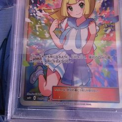 Pokemon Kaart PSA 9 Lillie Full Art 119/114 GX Battle Boost - Afbeelding 7