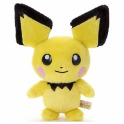 Pokemon Center Japan: Pluchen Pichu Knuffel (12,5 x 26 x 15 cm)
