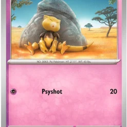 Pokemon Scarlet & Violet 151 Abra 063