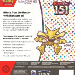 Pokemon Scarlet & Violet 151 Alakazam Ex Collection - Afbeelding 5