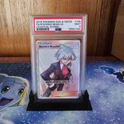 Pokemon Kaart PSA 9 Steven's Resolve Full Art 165/168 Celestial Storm