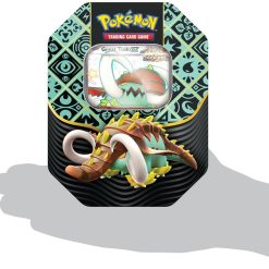 Pokemon Scarlet and Violet Paldean Fates Great Tusk Ex Tin 2