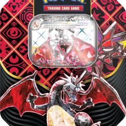 Pokemon Scarlet and Violet Paldean Fates Shiny Charizard Ex Tin 1