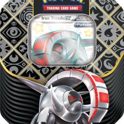 Pokemon Scarlet and Violet Paldean Fates Shiny Iron Treads Ex Tin 1