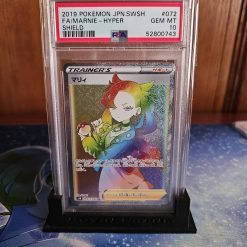 Pokemon Kaart PSA 10 Marnie Rainbow Rare 072/060 Shield