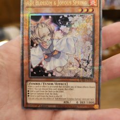 Yu-gi-oh! Kaart Ash Blossom and Joyous Spring Quarter Century Rare - Afbeelding 2