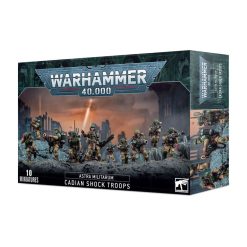 Warhammer 40000 Astra Militarum Cadian Shock Troops 1