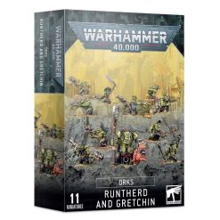 Warhammer 40000 Orks Runtherd and Gretchin 1