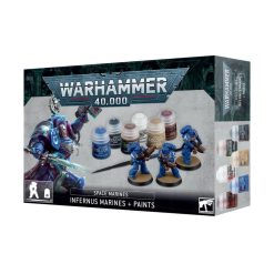 Warhammer 40000 Space Marines Infernus Marines + Paints 1