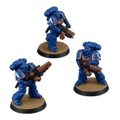 Warhammer 40000 Space Marines Infernus Marines + Paints 3