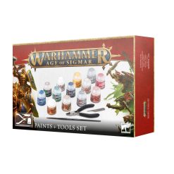 Warhammer Age of Sigmar Paints + Tools Set 1