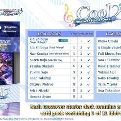 Shadowverse: Evolve Crossover - The Idolmaster Cinderella Girls Cool Starter Deck - Afbeelding 2