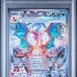 Pokemon Kaart PSA 8 Charizard ex Special Illustration Rare 223/197 Obsidian Flames 