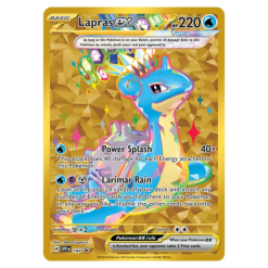 Pokemon Ultra Premium Collection Teragapos Lapras Ex 164 promo