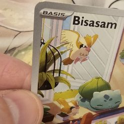 Pokemon Kaart Bulbasaur Art Rare 143/142 Stellar Crown Duits - Afbeelding 4