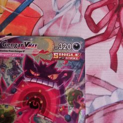 Pokemon Kaart Gengar VMAX Secret Rare 271/264 Fusion Strike - Afbeelding 3