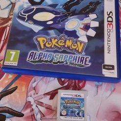 Pokemon Alpha Sapphire 3ds Game - Cartridge en Case