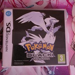 Pokemon Black Version DS Game Cartridge en Case