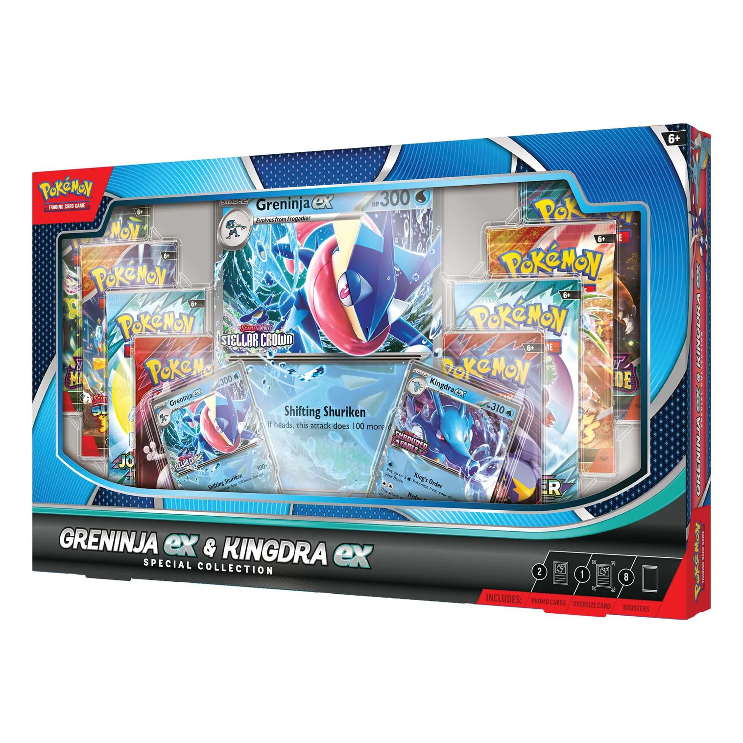 Pokemon Greninja ex & Kingdra ex Special Collection - Afbeelding 3