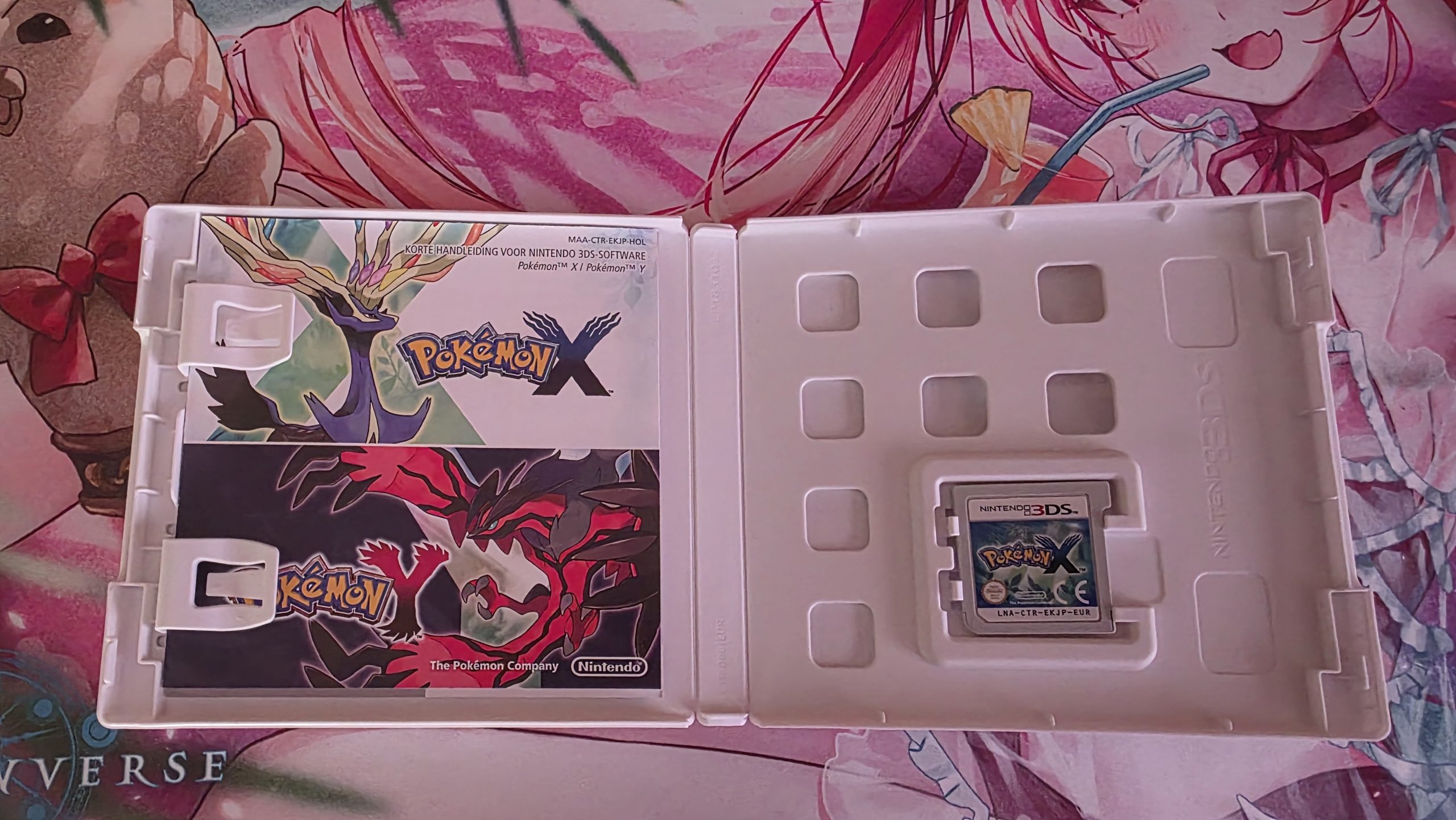 Pokemon X 3ds Game - Cartridge en Case - Afbeelding 3