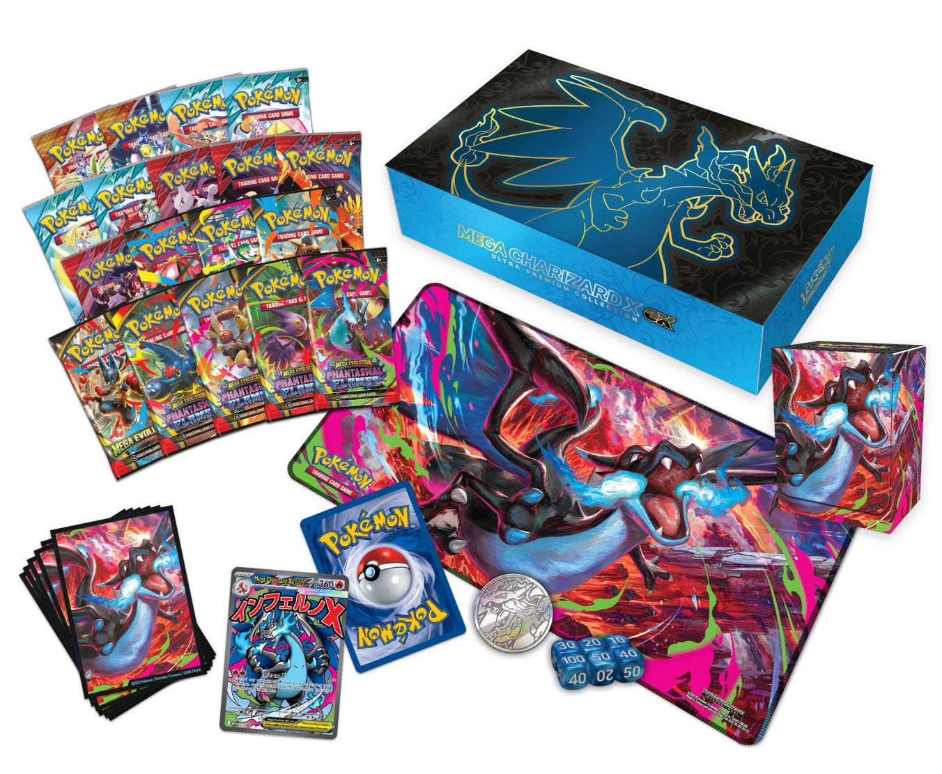 Pokemon Ultra Premium Collection Mega Charizard X 3