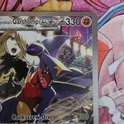 Pokemon Cynthia's Garchomp ex 232/182 Destined Rivals Secret Illustrator Rare - Afbeelding 3