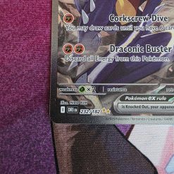 Pokemon Cynthia's Garchomp ex 232/182 Destined Rivals Secret Illustrator Rare - Afbeelding 4