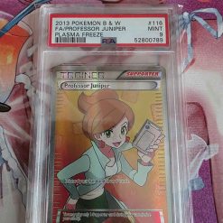 Pokemon Kaart PSA 9 Professor Juniper 116/116 Plasma Freeze