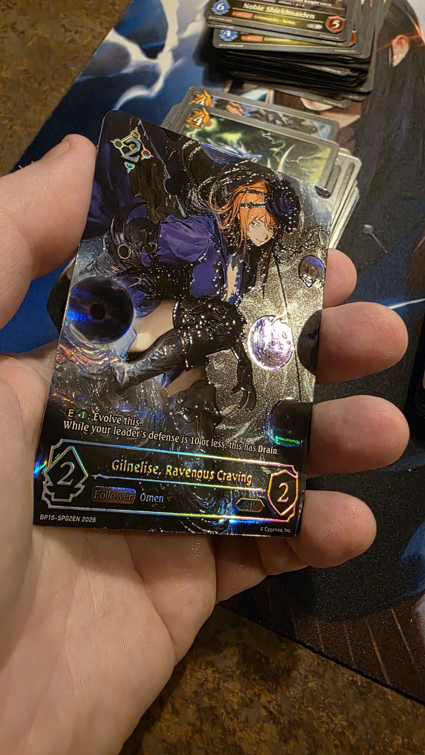 Gilnelise, Ravenous Craving SP BP15-SP02EN Shadowverse Evolve