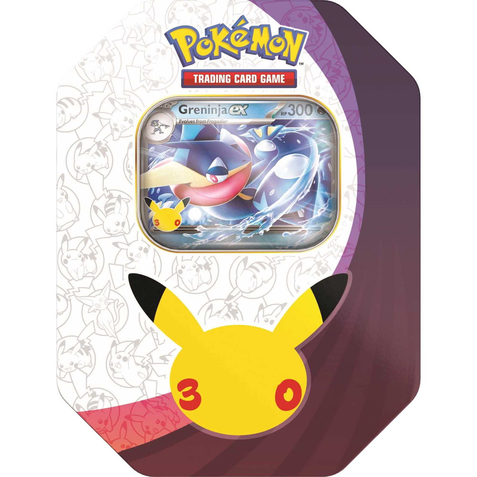 Pokemon TCG 30th Celebration Greninja ex Tin