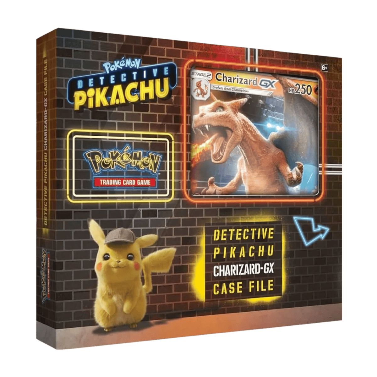 Pokemon Detective Pikachu Charizard-GX Case File