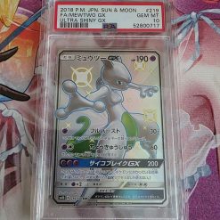 Pokemon Kaart PSA 10 Mewtwo GX 219/150 Ultra Shiny GX