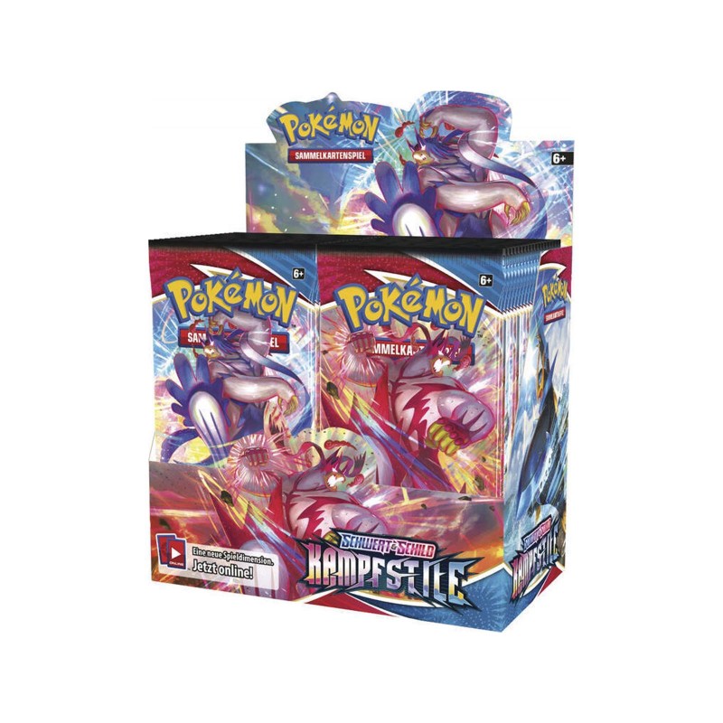 Pokémon Sword & Shield Battle Styles Kampfstile Booster Box Duits