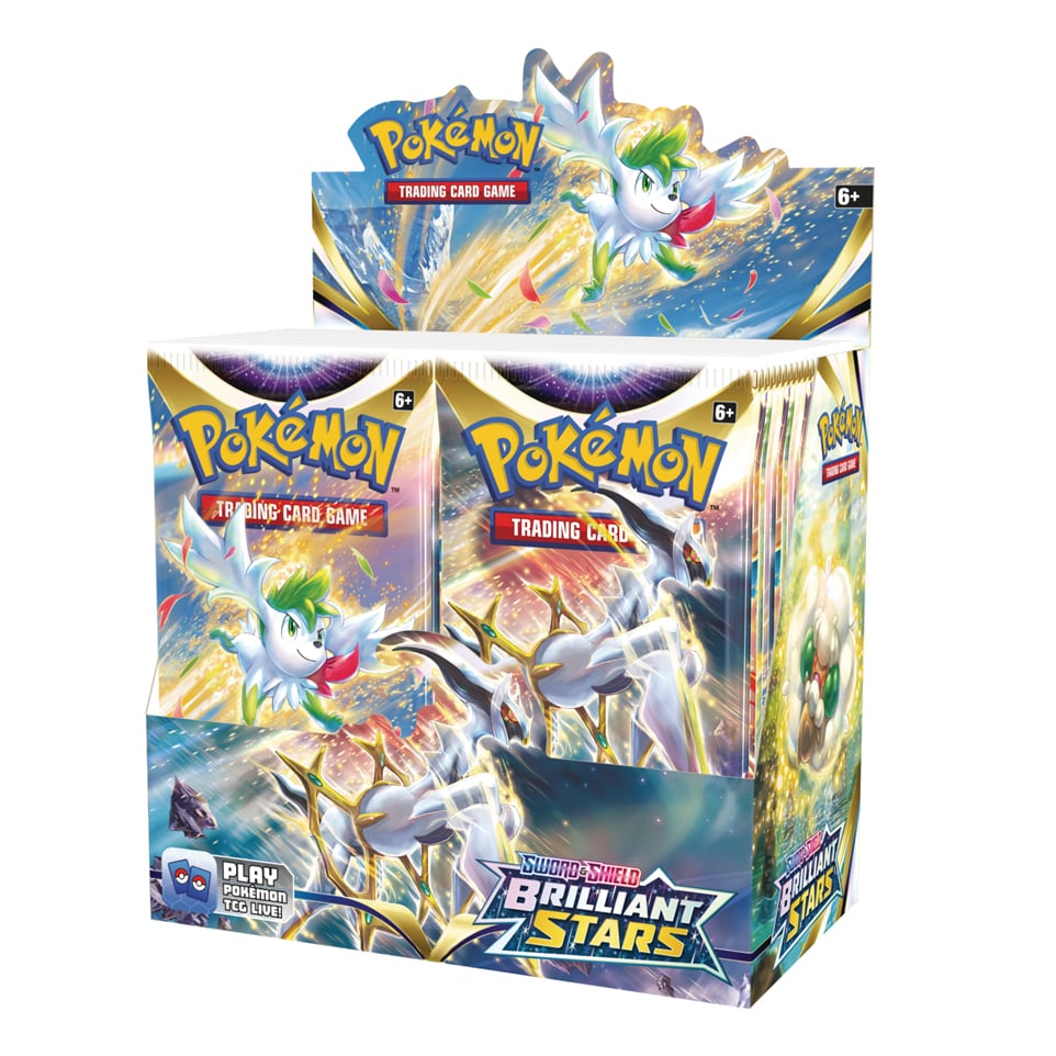 Pokémon Sword & Shield Brilliant Stars Booster Box 36 Engelse booster packs