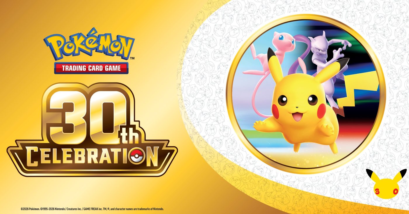 Pokémon TCG 30th Celebration banner