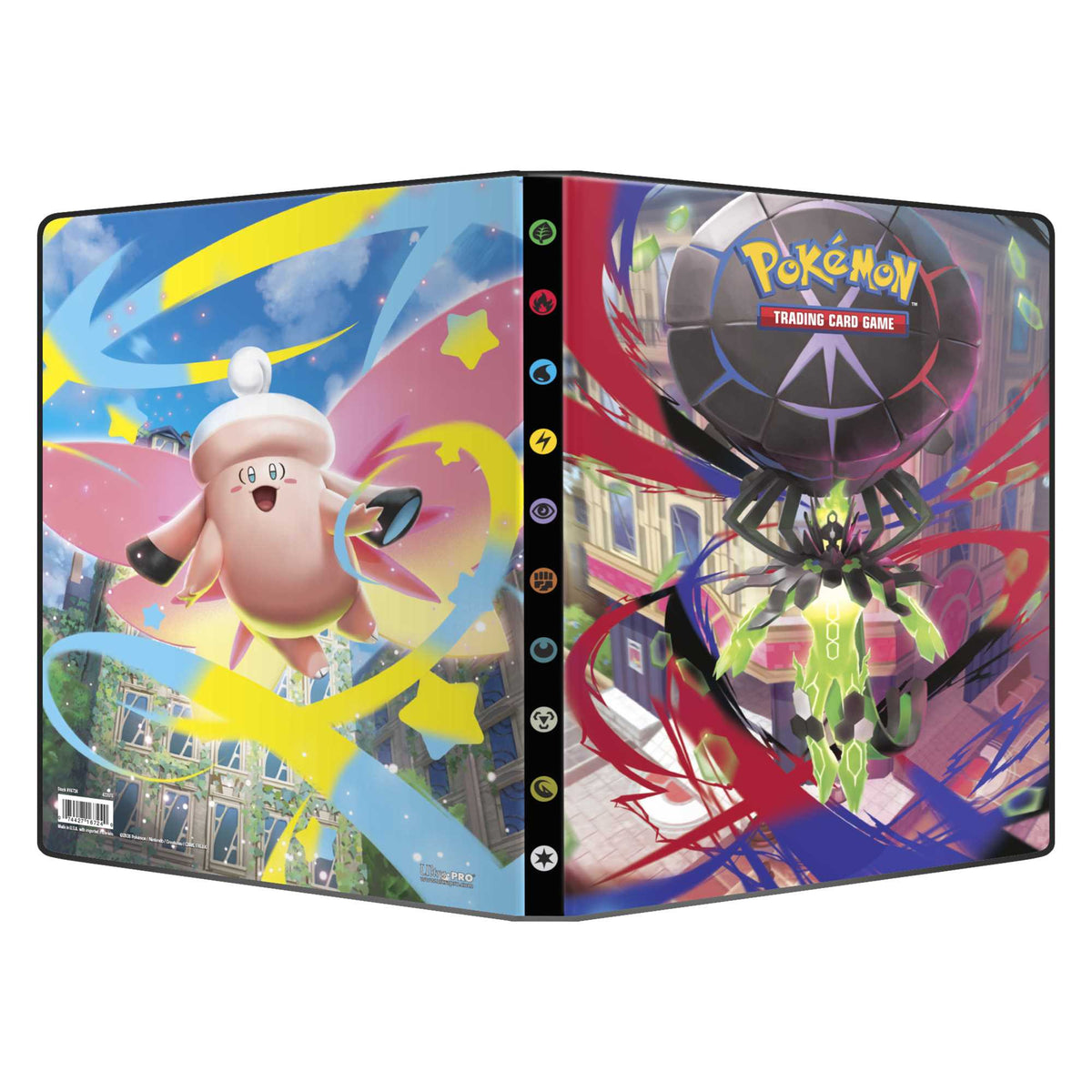 Ultra PRO Pokémon Mega Evolution Perfect Order 9-Pocket Portfolio met Mega Zygarde en Mega Clefable