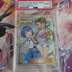 Pokemon Kaart PSA 10 Mallow & Lana 107/095 Alter Genesis cert 56691586