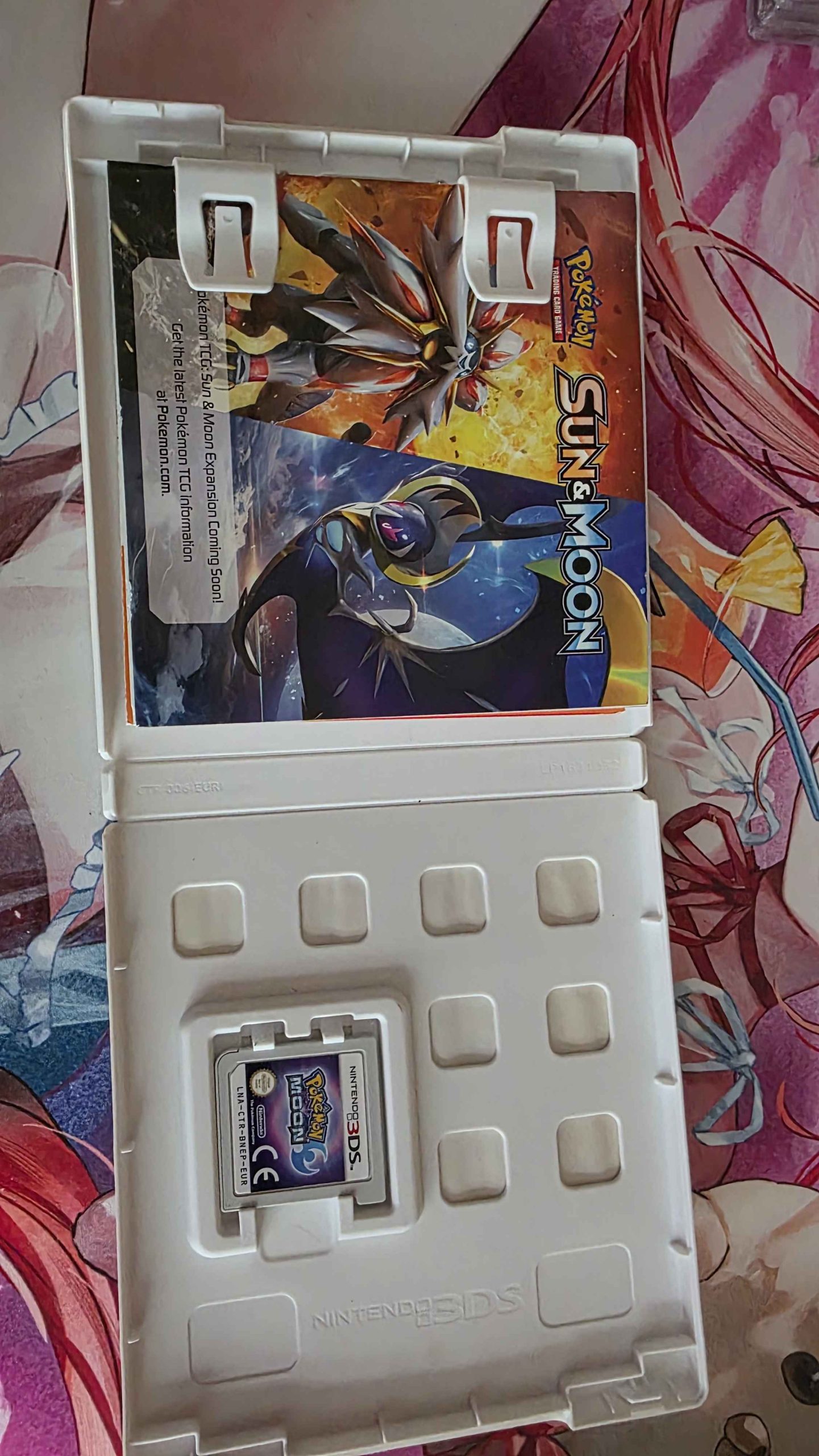 Pokemon Moon 3DS cartridge en inhoud Stefan